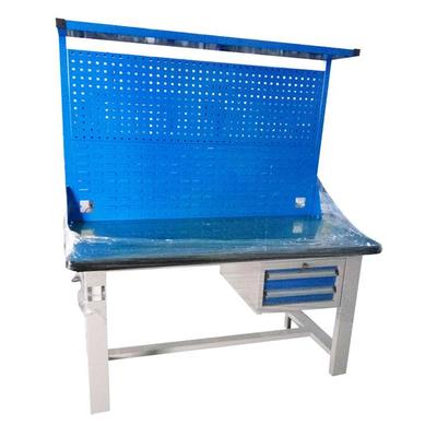 重型工作台带灯架操作工作作台东钳工桌可定货莞防静电RMV操桌