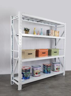 加厚仓库仓中仓250k物架用白黑色重型可拆卸多储货层置物架家中型