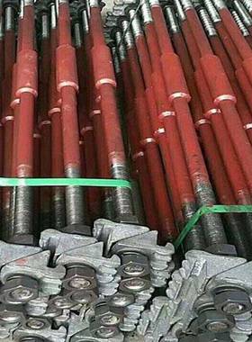 普通轨距MUE拉固杆4径5号普通型煤矿地铁国标钢2轨定杆直mm