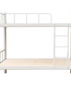 上下铺铁架床床员工宿舍双43570层学校型材高低床床钢制出铁艺床