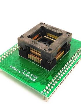 HMIU厂L家OTQ-1SCE00-0.509芯片烧座镀金针编程录座QFP100IC测-试