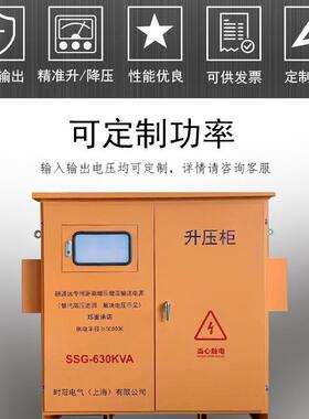 户隧道升压变压器300APE大KW5大00KVA630KVA变换器三相外功率容量