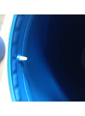 120桶L工桶塑桶料706开口桶法兰桶大口抱箍耐酸碱包化装