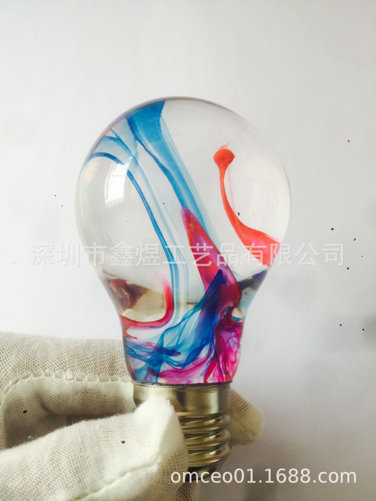 可零售 亚克力灯泡装饰灯泡,创意灯泡,KTV装饰彩灯,小夜灯