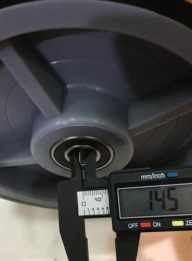 白QVPW5/Q508洗地机行轮走大轮子承重轮洗云机配件地轮子