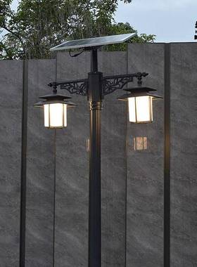 户区外太阳能庭别MXCL-TYD院灯新中式院子过道路墅灯小农村家用庭