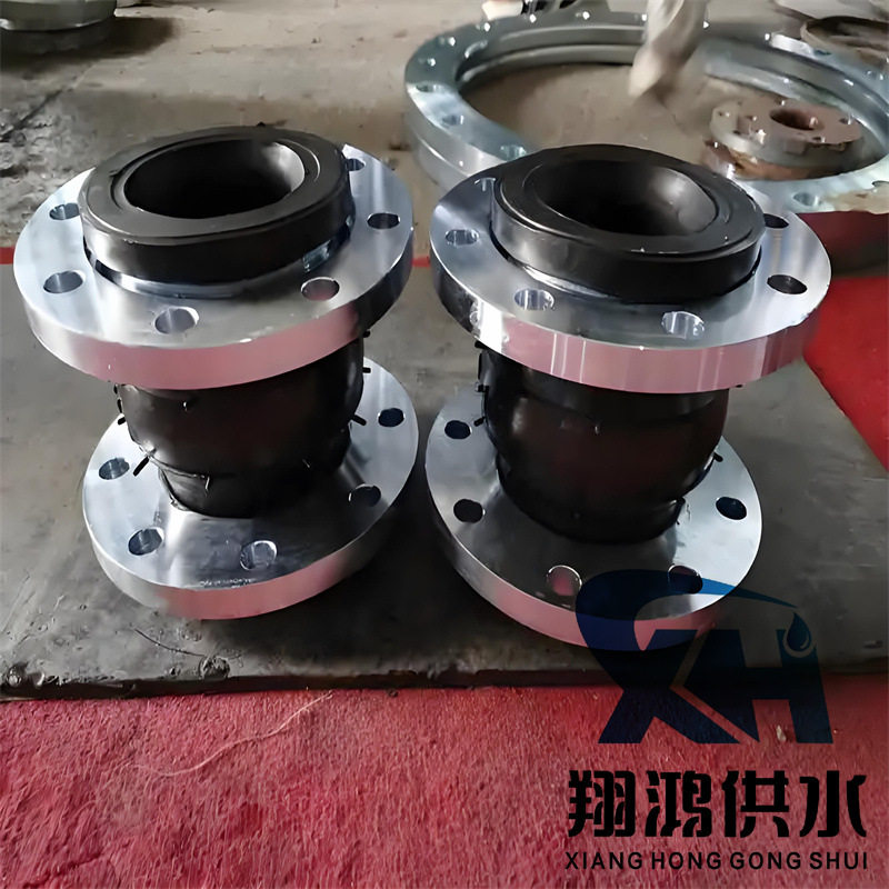 同心异径橡胶软接头PTFE内衬高压