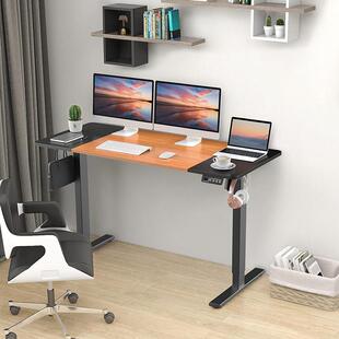 674源头厂家直供电动升桌双拼款 办降公可桌书脑桌学习桌品质靠电