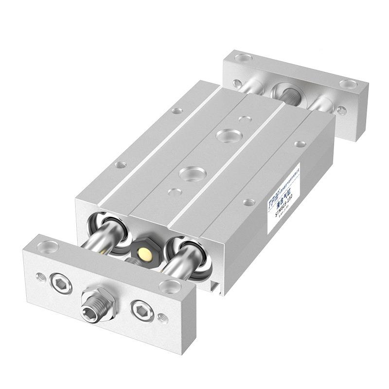 T0PM朝日气动滑台双轴双1杆气缸STMB10/16/20/25BID-5/5/75/002/1