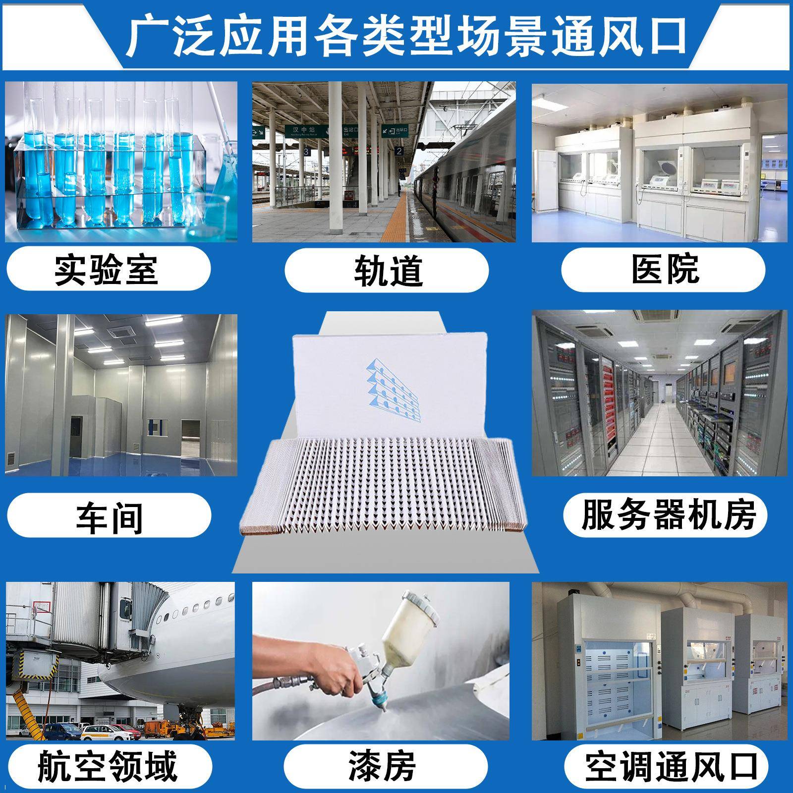 AUI风琴式V纸型过滤厂直销褶家皱过滤器漆雾处理柜滤网海棉过滤棉