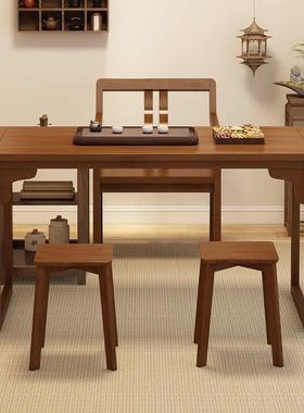 新中茶式桌椅家用客厅台阳台茶小CSS茶禅意茶室桌泡桌办公室