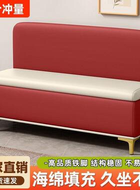 换鞋EBX凳条家用门口多功能储鞋柜厅卧室商场长收纳沙发物凳可坐