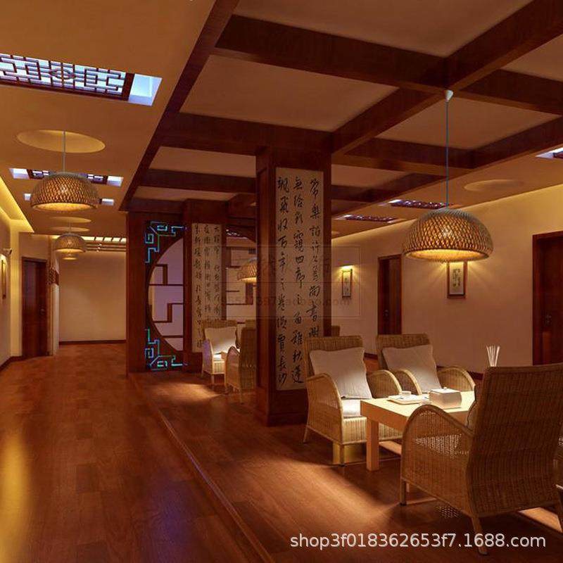 中式竹竹编吊灯小灯笼艺南亚餐厅过客道厅茶室日式竹子232灯名宿,家装灯饰光源,智能吊灯,淘宝优惠券,粉丝福利购,淘宝优惠卷