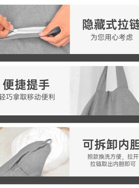 人懒人沙发豆袋室榻榻34887米卧可躺可睡日式轻奢阳台懒椅宅家沙