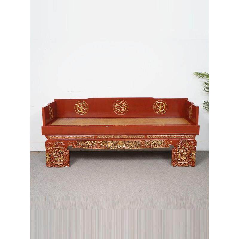 中式仿古罗汉床实木雕花描金贵妃床榻明清古典风格卧榻沙发床现货,工业油品/胶粘/化学/实验室用品,其他实验室设备,淘宝优惠券,粉丝福利购,淘宝优惠卷