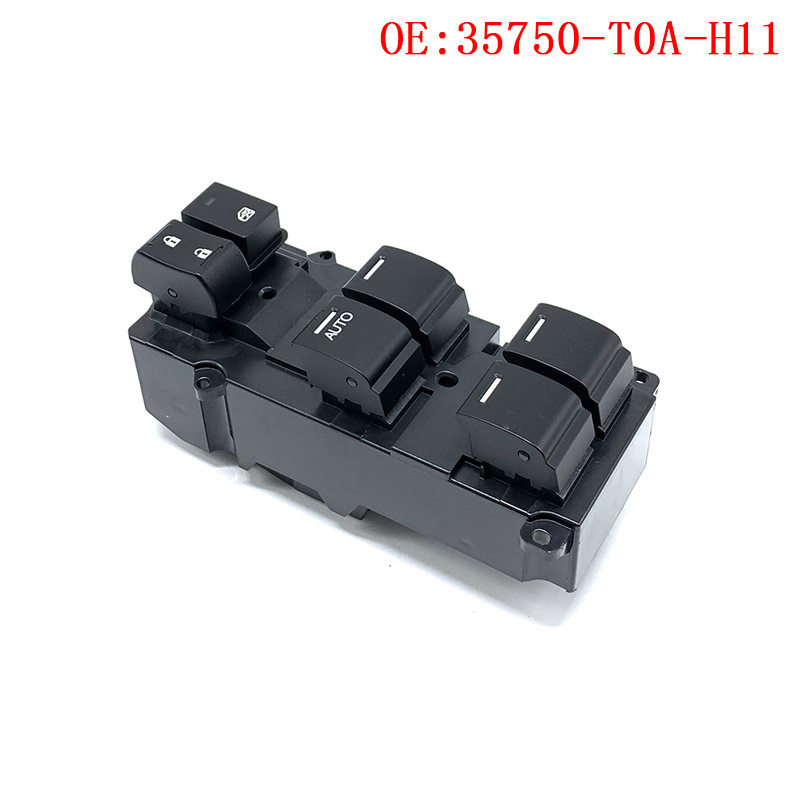 35750-T0A-H11适用于14-15款CRV左前门主驾驶玻璃升降器开关总成