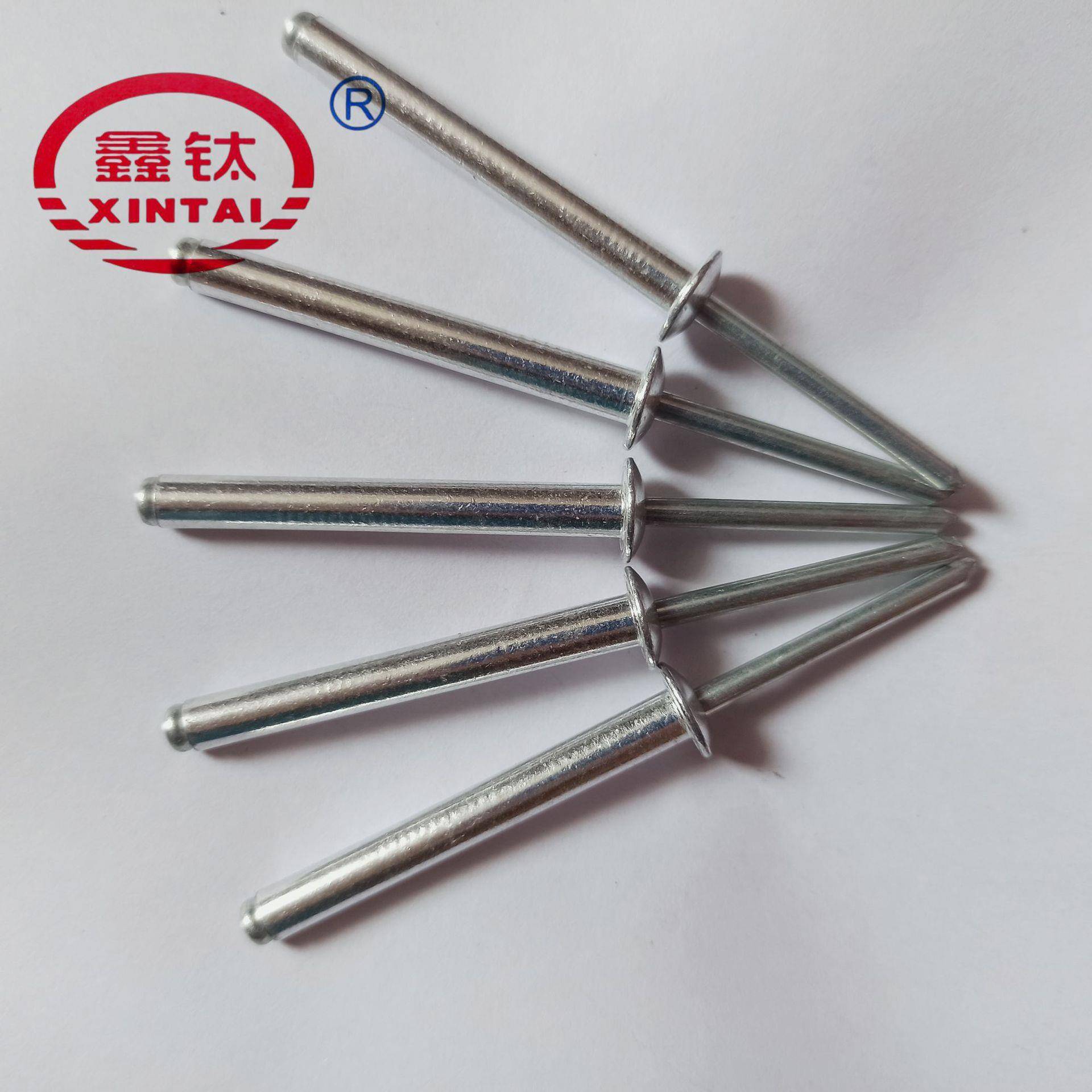 加长拉铆钉抽芯铆钉超长圆头铆钉门锁锁具铆钉铝拉钉5×45包邮