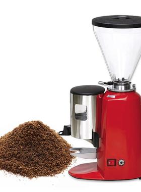 商用天马800N意式磨豆机电动研磨机红银黑色