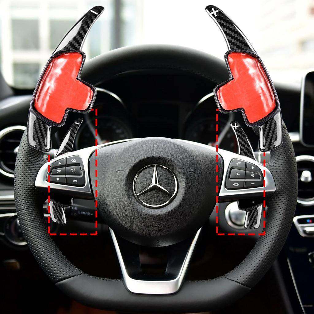 适用16-21款奔驰ABCE级干碳纤维方向盘拨片装饰贴车内饰改装配件,工业油品/胶粘/化学/实验室用品,其他实验室设备,淘宝优惠券,粉丝福利购,淘宝优惠卷