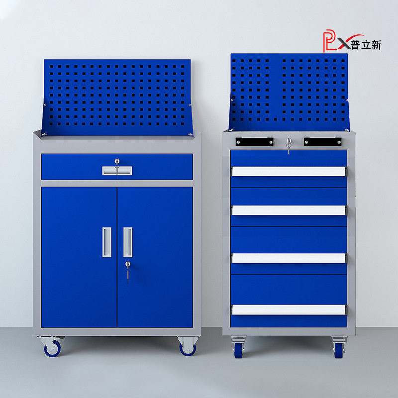 重型工具车带抽屉工具柜维修工具手推车汽修车间多功能移动工具箱