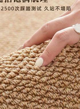 仿剑麻入户门地垫可剪可机洗地裁毯2F99JJ9780新款门口2进门脚垫