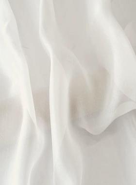 现货12剪姆真米丝雪纺BGK白面可米料样