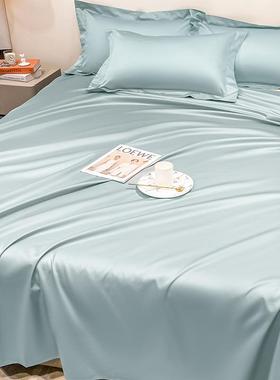 A2单00支类长绒棉纯cdcd9999床单件100全棉纯色双棉人被单枕套三