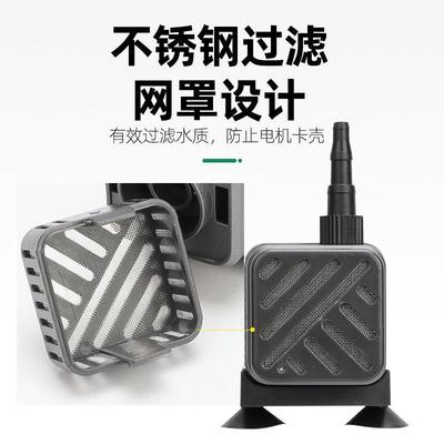 12型v微开静音水泵鱼缸家用抽水自泵水吸无品牌/钻机切割机槽小型