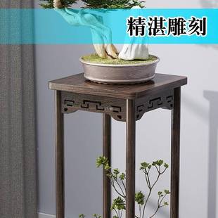 几角实木边几几茶中式实木茶台仿古小茶桌奢轻博古Cookever架摆件