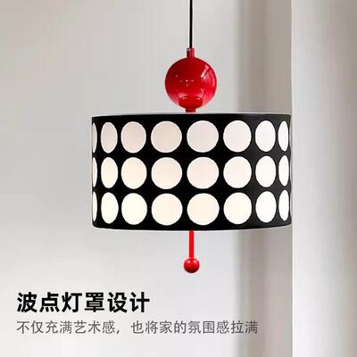 中波古奶i风餐厅吊灯法式油复古vntage点艺958术格子饭厅吧台餐桌