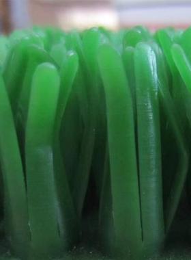 塑料沾毯矿粘金淘金工具毯增草金毛毯淘金草石选矿机毛毯1平ZJT10