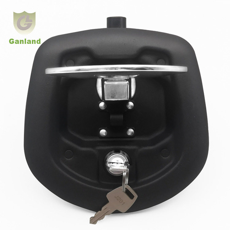 特种车工具箱T型鱼尾锁RV房车锁大型货车柜车用门锁T型鱼尾执手锁图片