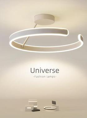 LED吸顶灯现代简约大气圆环客厅灯2023年新款主卧室吧台阳台灯具