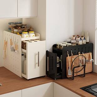 收纳架厨房调味料置物架多层家用桌面省空间卫生间浴室台面储物柜