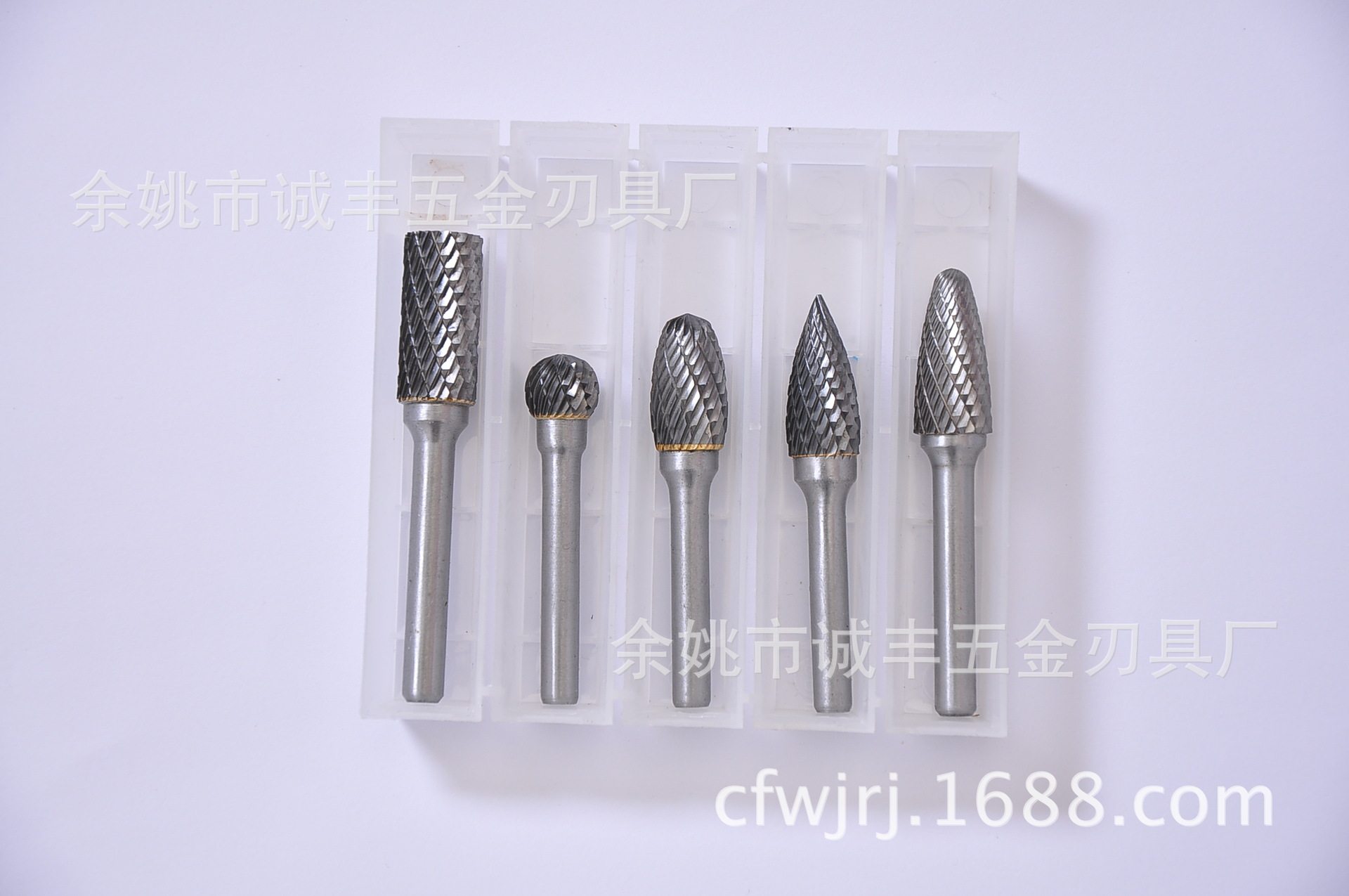 厂家现货5件套装硬质合金旋转锉6mm柄成套工业用钨钢合金打磨头
