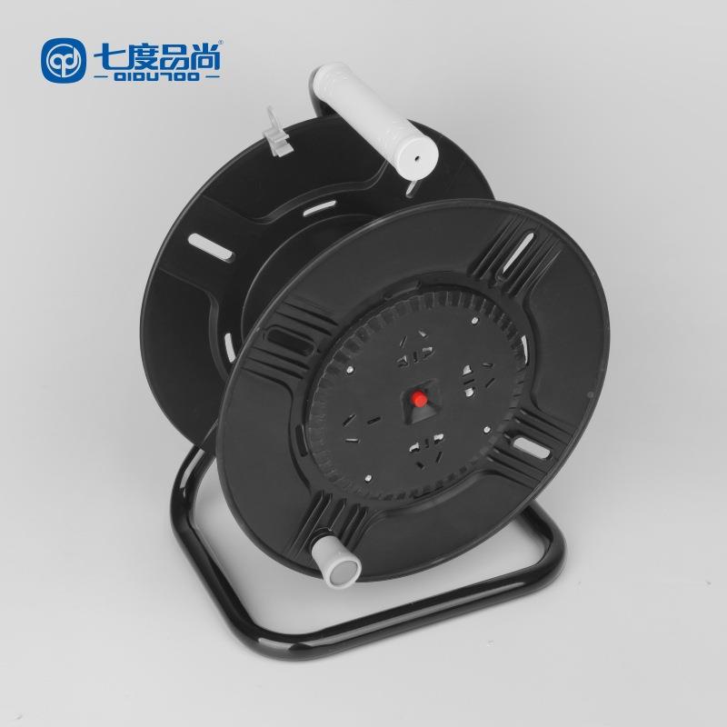 七度品尚卷线空盘移动电4913缆绕线盘线滚子盘收0/50米线盘