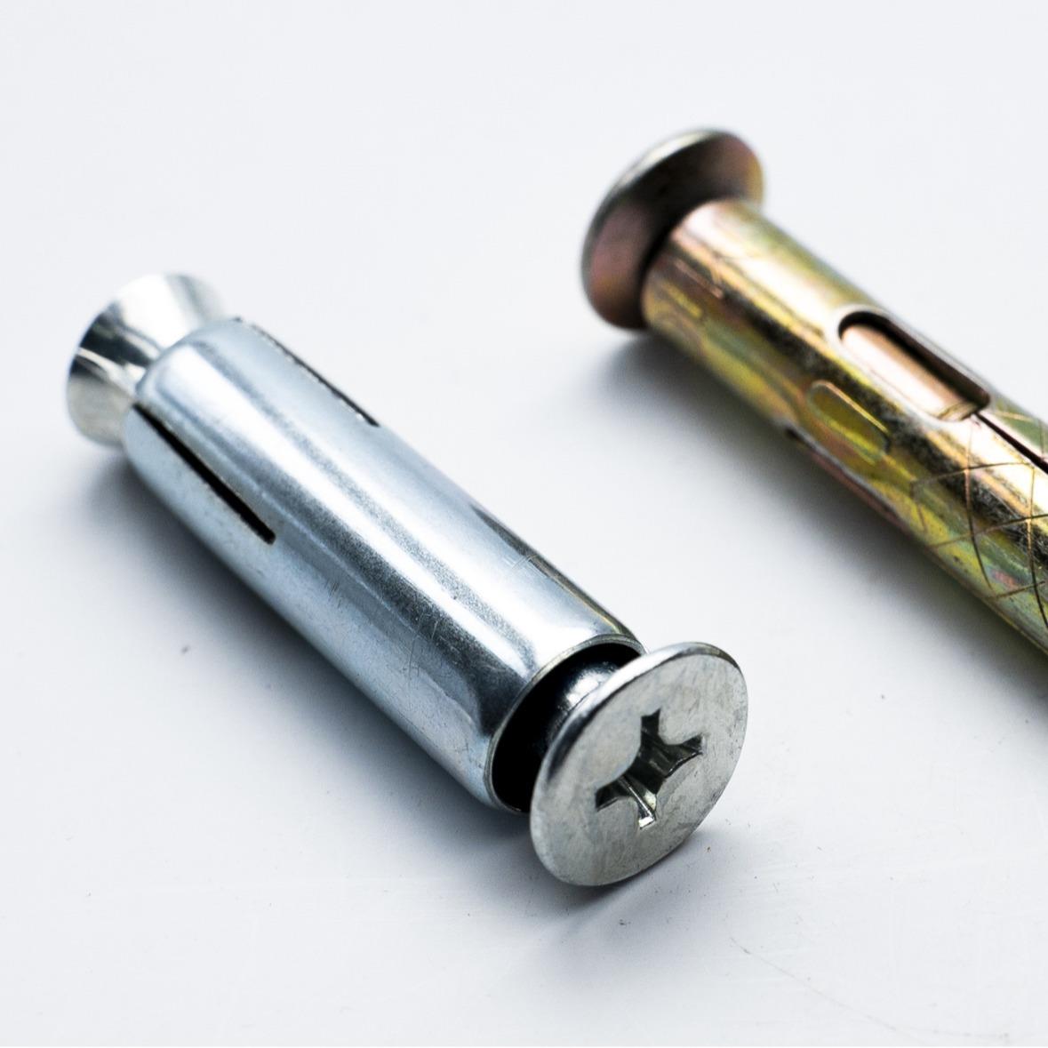 不锈十字沉头锌拉爆镀镀彩内膨胀螺432胀丝内置式膨钢螺栓非标M8M