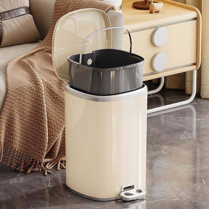料厨垃圾xuzhike1桶带盖脚踏塑式家用客房轻奢高档大号容量卫生间,家庭/个人清洁工具,垃圾桶,淘宝优惠券,粉丝福利购,淘宝优惠卷