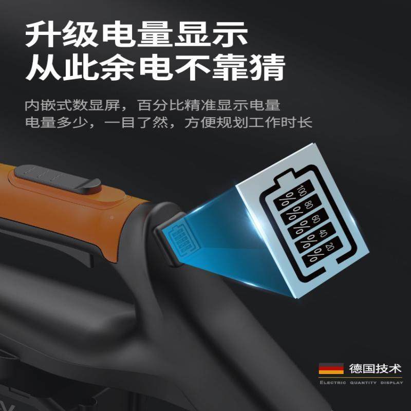 充电动割草机型家用WJG除农草机电式小草坪机用锂电多功能打草机