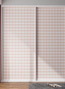 7Y衣柜推拉门翻新壁X纸自粘浴室玻璃门贴纸厚衣加墙纸厕F7668T57