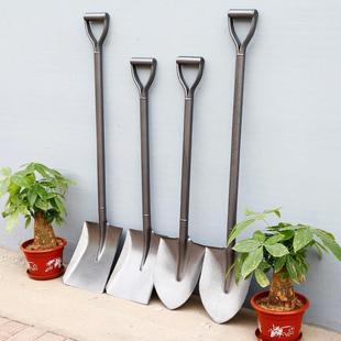 铲煤号铲铲子种植铁铲户外花590挖土加厚小号家用平园林工地大铲