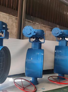 D3密45Y-ZZH150阀LBC全金属双向压蝶硬封耐高高压对夹法兰式温压