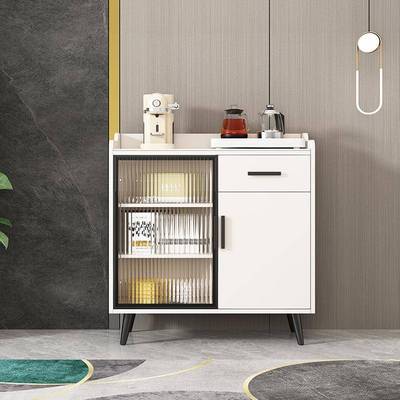 茶柜实木餐边柜办公室纯净水储物柜代简约柜现饮985水水机客厅子