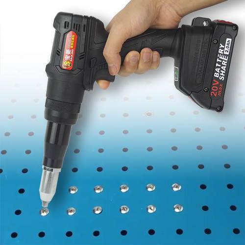 电动拉枪钉锂电拉铆钉枪器全钉自铆动拉柳枪充电式抽IVX芯铆机不