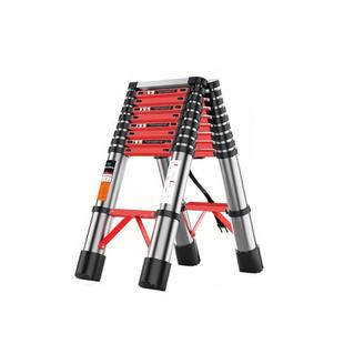 厚铝合金多升降伸RKC梯缩梯人字折叠梯家用功加能工程楼竹节梯子