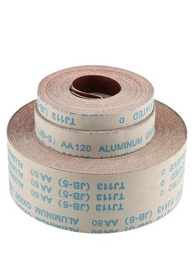 j墙b-5软布卷木工家金属面打抛光砂具纸砂磨带OET4寸手撕砂布卷