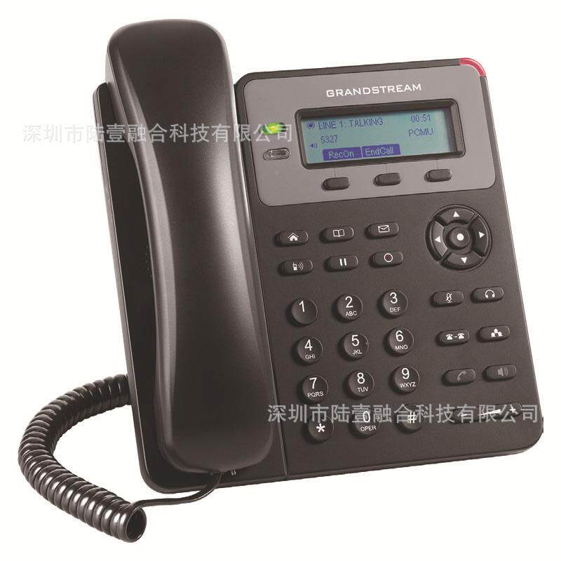 潮流ip话机GXP1610GX1610/1615双向语音电对讲终端PJ45R网络电话