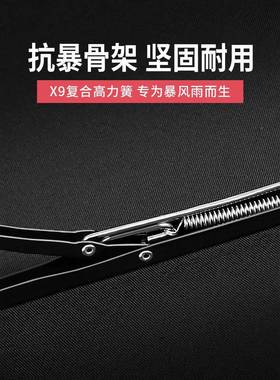 左都全动经典商务动晴雨伞男士大号载自双人女车晴雨伞暴XAI雨自