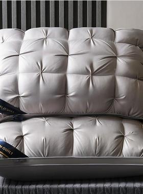 单人护颈塌陷酒店可五同款厂家直销不家用枕枕头水洗芯羽ZH00751