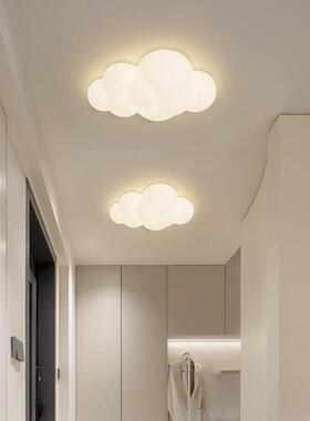 护眼童房壁灯卧室床头灯39455儿孩网红房间背景墙灯女奶油云朵壁